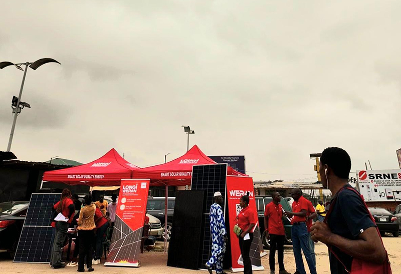 Activarea pieței revoluționare a arenei WERAN Solar din Lagos, Nigeria