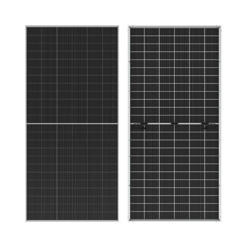 Panou solar bifacial de format mare WERAN 595-625W – Modul fotovoltaic OEM din sticlă dublă pentru proiecte de utilități, EPC și en-gros