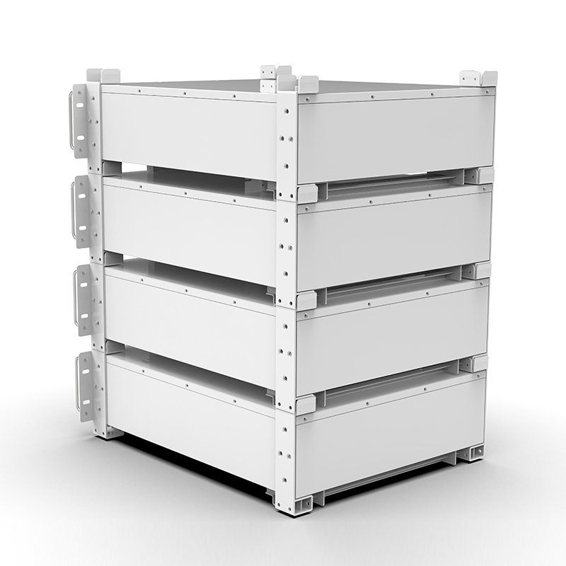 WERAN WRL-48100RW 51.2V 100Ah LiFePO4 Rack Battery (5.12kWh) – 8000 de cicluri, CAN/RS485, stivuibil Home ESS