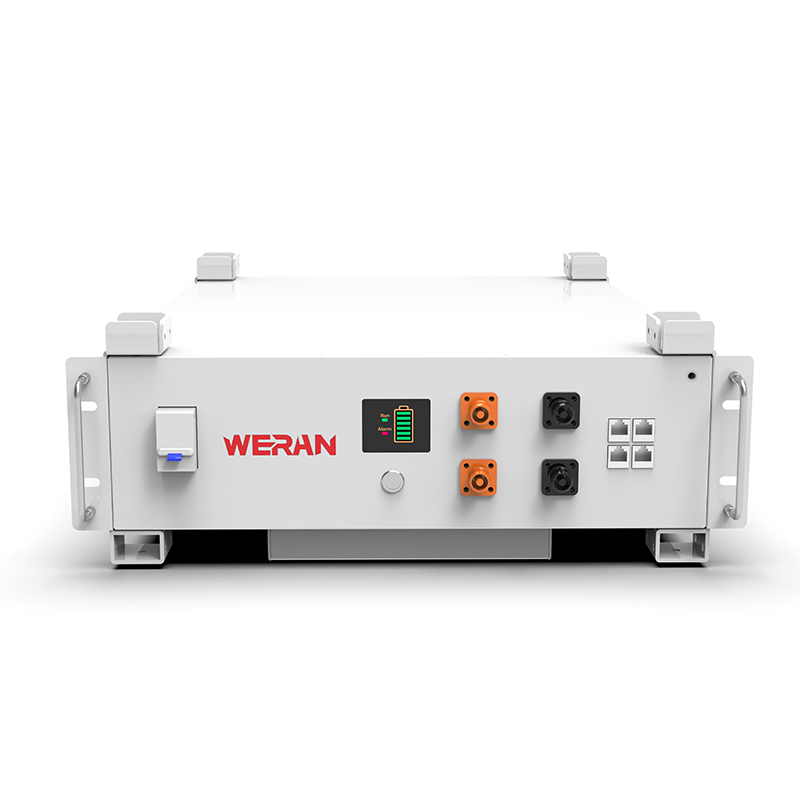 WERAN WRL-48100RW 51.2V 100Ah LiFePO4 Rack Battery (5.12kWh) – 8000 de cicluri, CAN/RS485, stivuibil Home ESS