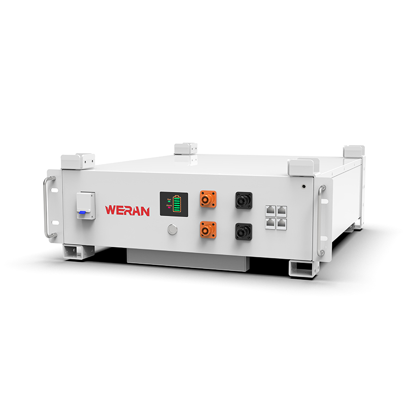 WERAN WRL-48100RW 51.2V 100Ah LiFePO4 Rack Battery (5.12kWh) – 8000 de cicluri, CAN/RS485, stivuibil Home ESS