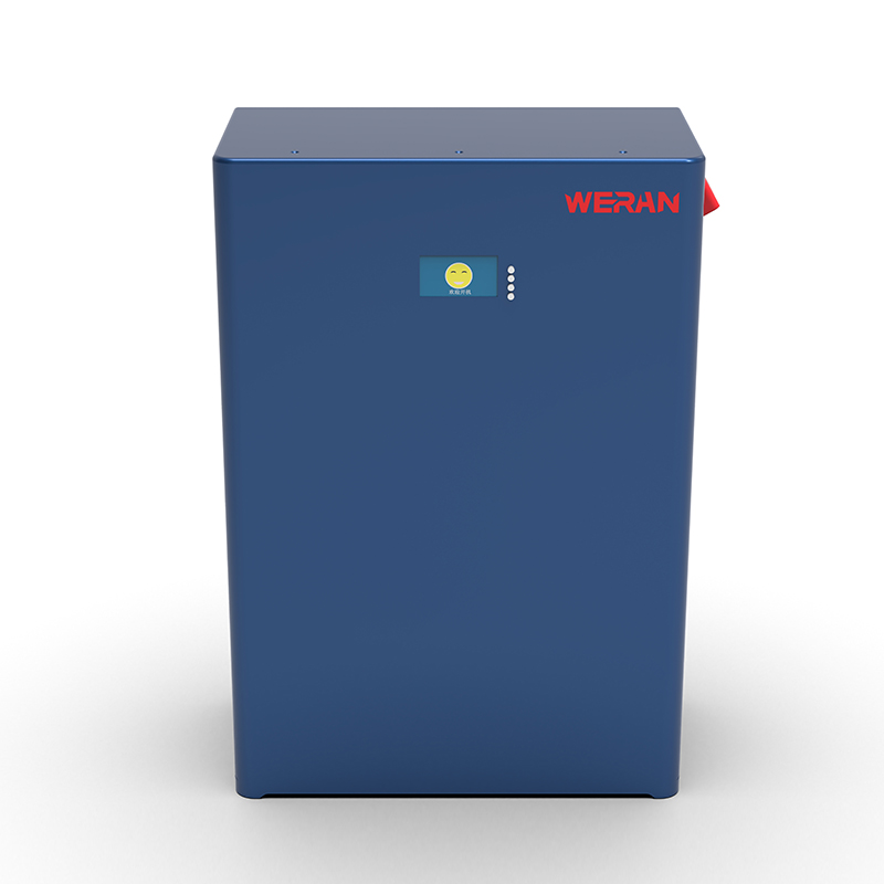 WERAN WRL-48100WB 51.2V 100Ah baterie LiFePO4 montată pe perete (5.12kWh) – IP65, 6000 de cicluri, depozitare solară în aer liber acasă