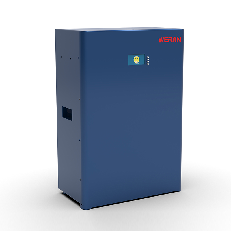 WERAN WRL-48100WB 51.2V 100Ah baterie LiFePO4 montată pe perete (5.12kWh) – IP65, 6000 de cicluri, depozitare solară în aer liber acasă