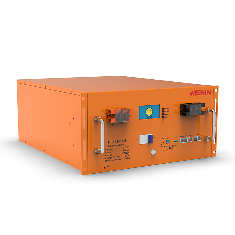 WERAN WRL-48200RO 51.2V 200Ah LiFePO4 Rack Battery (10.24kWh) – 8000 de cicluri, curent ridicat, stocare solară modulară