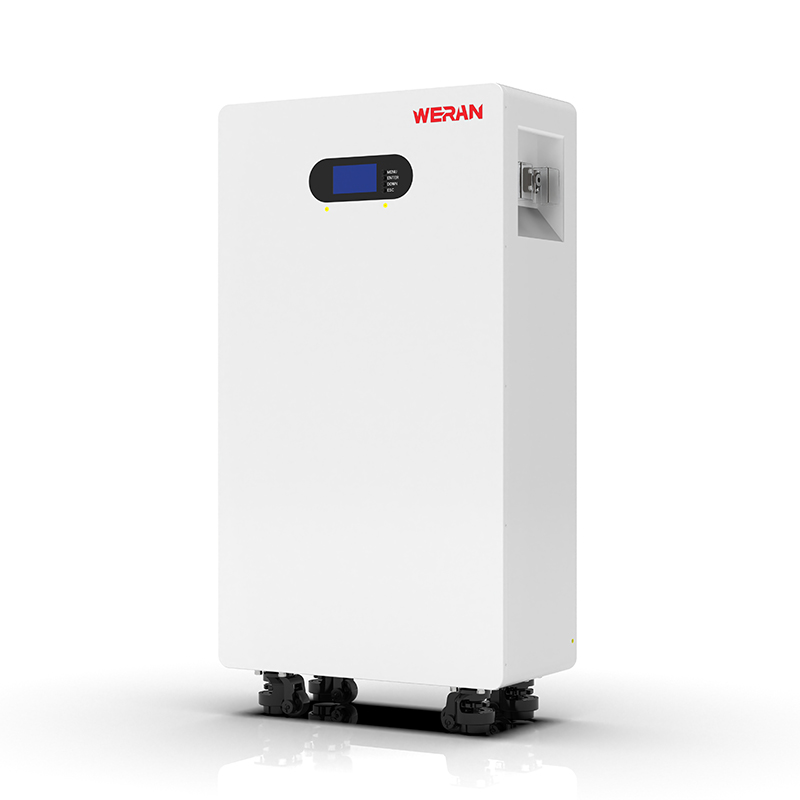 Baterie WERAN WRL-48200UW 51,2 V 200 Ah LiFePO4 (10,24 kWh) – IP65 Montare pe roți/perete, depozitare solară stivuabilă 48V