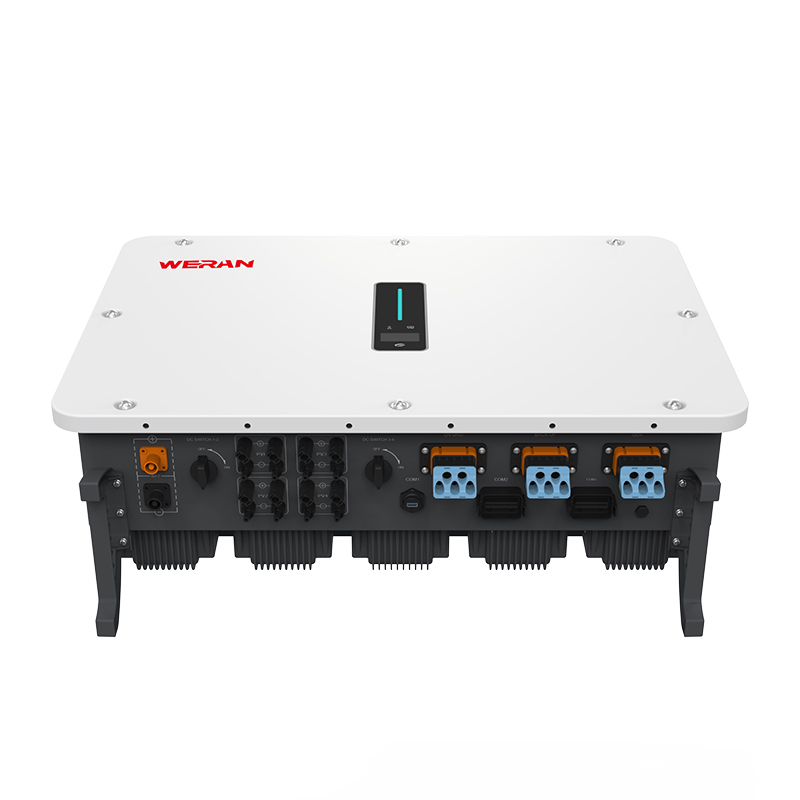 Invertor hibrid trifazat WERAN M2HT 25-50kW - Invertor solar comercial cu baterii HV pentru sistemele de stocare a energiei C&I