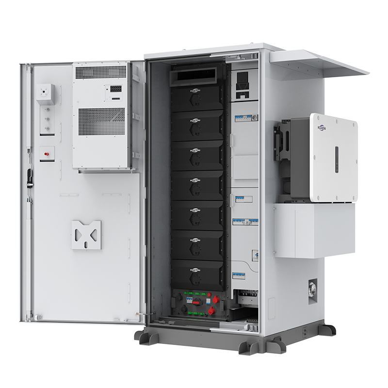 WERAN PTH 25-50kW 64.3-112.5kWh Dulap de stocare a energiei C&I All-in-One – Sistem integrat de stocare solară cu invertor hibrid